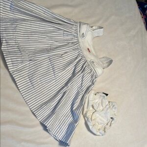 Striped Baby Dress with Bloomers from Ralph Lauren
